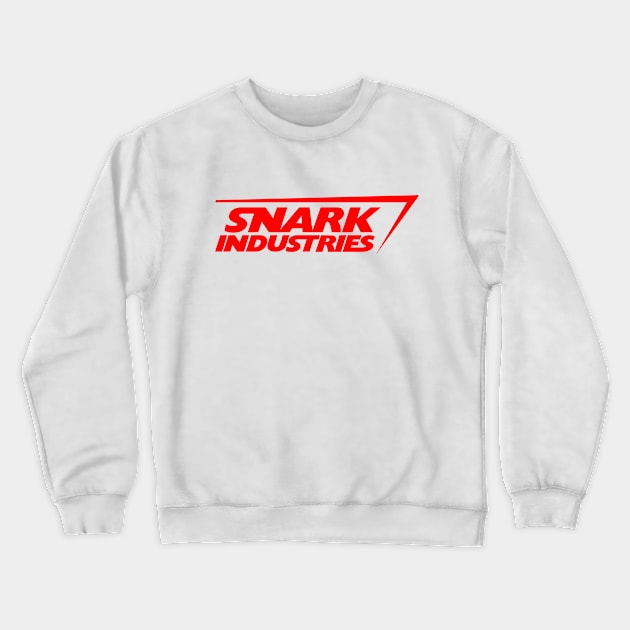 Snarky Industries red logo Crewneck Sweatshirt by Snarky Faith